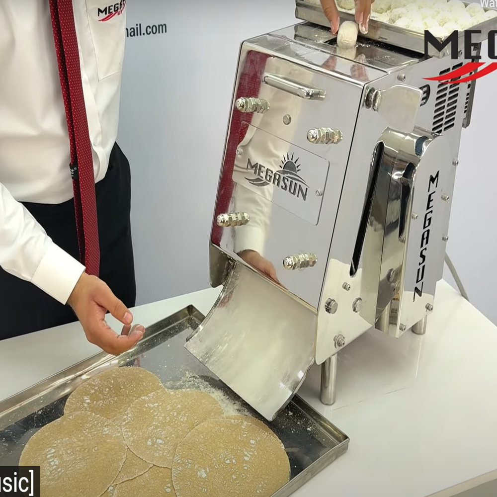 500 Small Chapati Pressing Machine