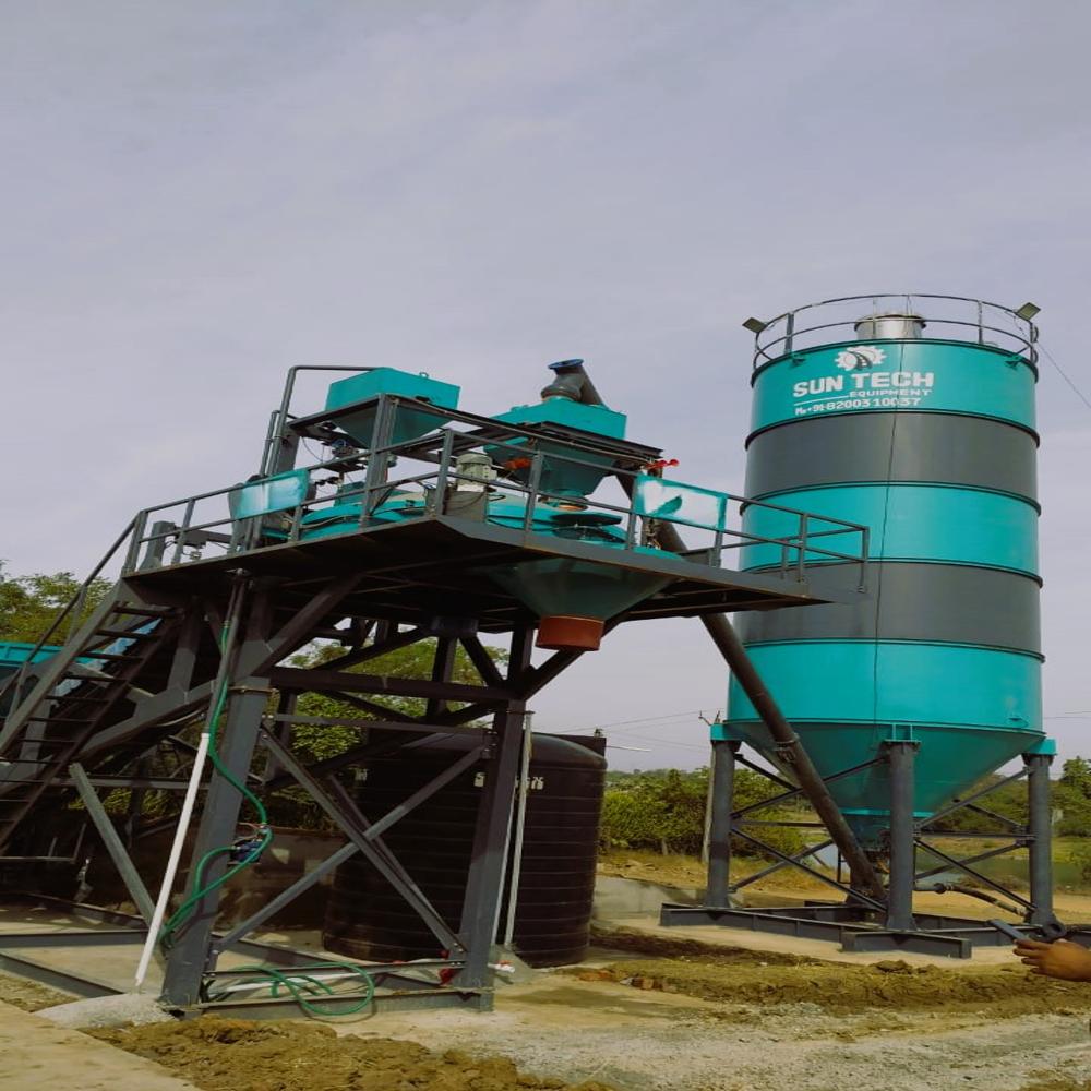 Vt36 Concret Batching Plant - Color: Blue
