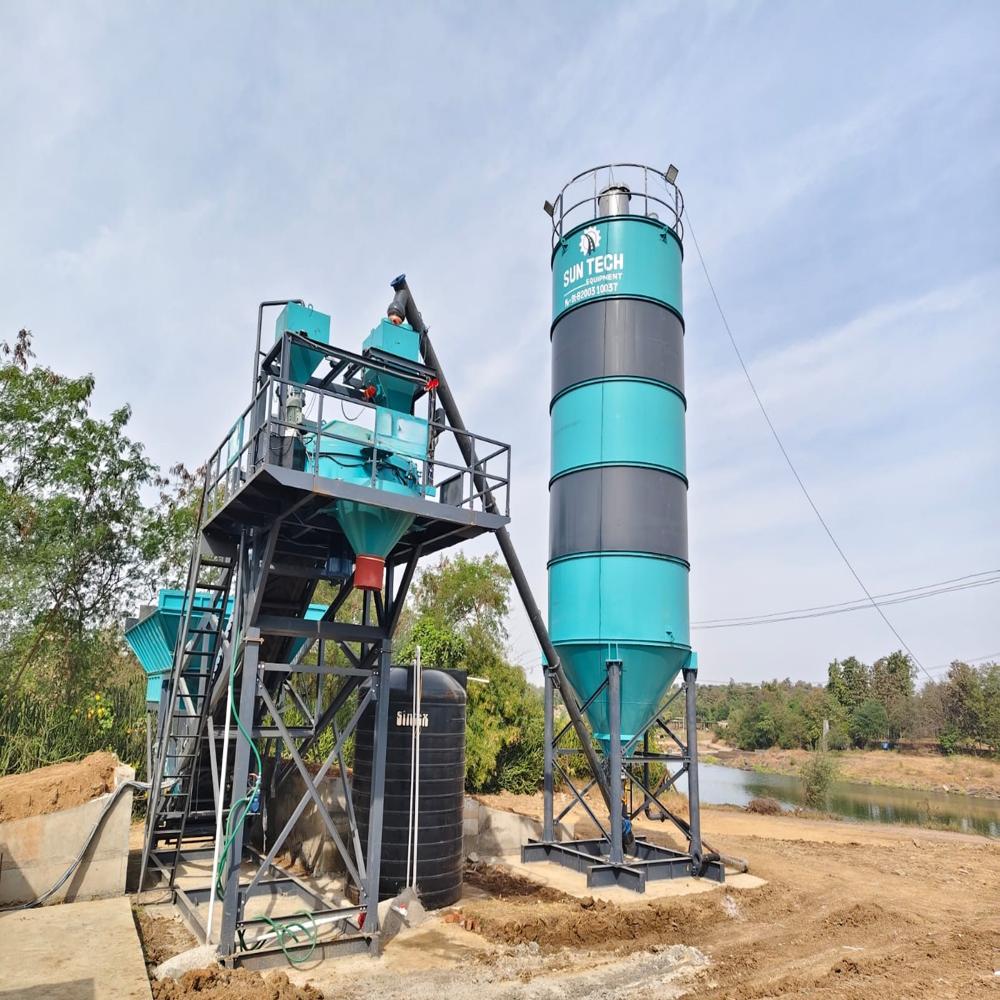 Vt36 Concret Batching Plant - Color: Blue