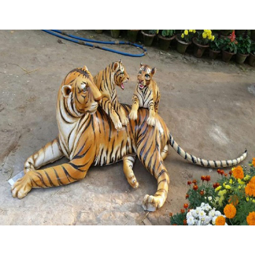 FRP Tiger Statue
