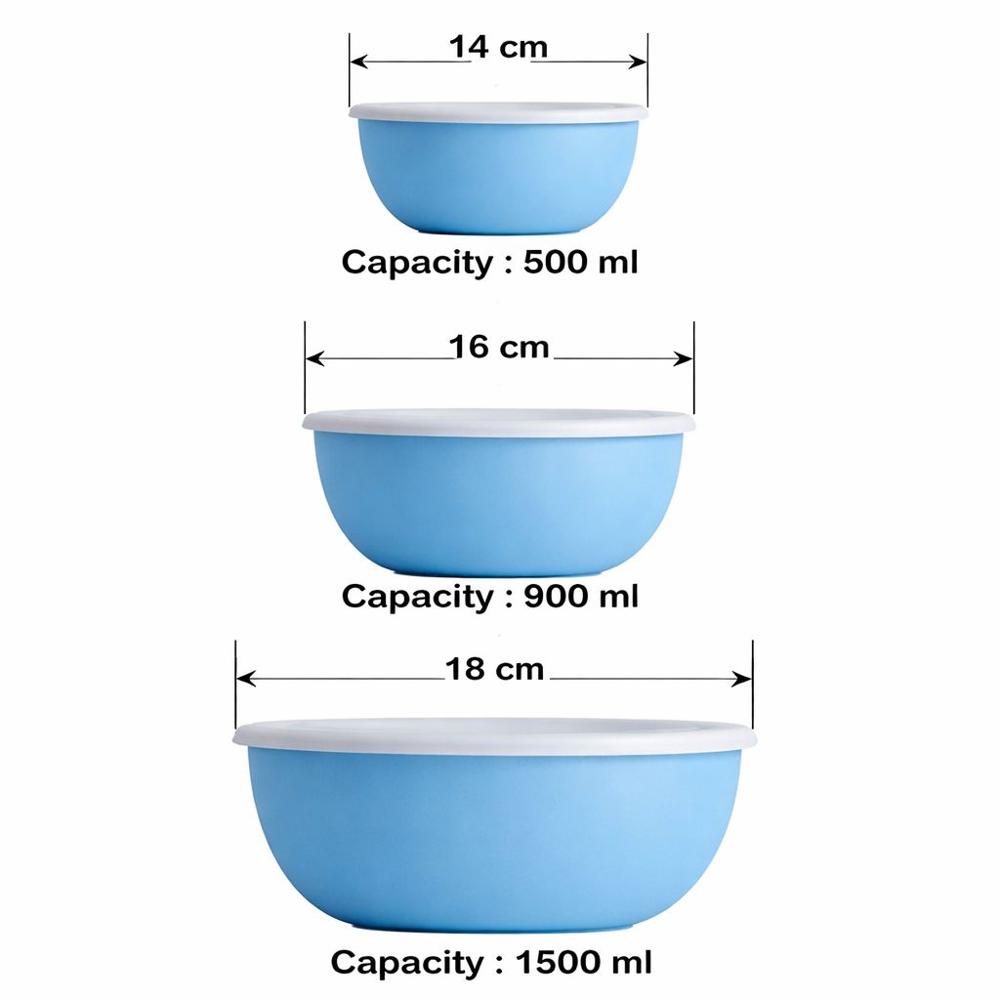 Stainless Steel Microwave Safe Euro Bowl