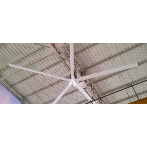 Helifan HVLS Fan Gearless PMSM With Single Phase BLDC Motor