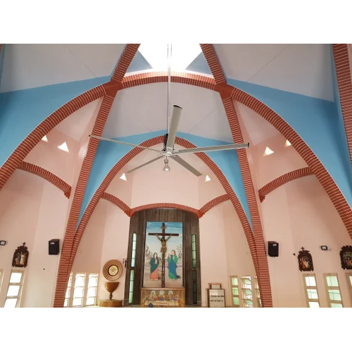 HVLS Fan (High Volume Low Speed Fan) For Trussless Roofing System Proflex