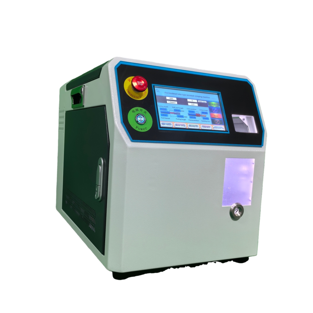 0.5-16sqmm Pre-insulated tubular terminal servo crimping machine