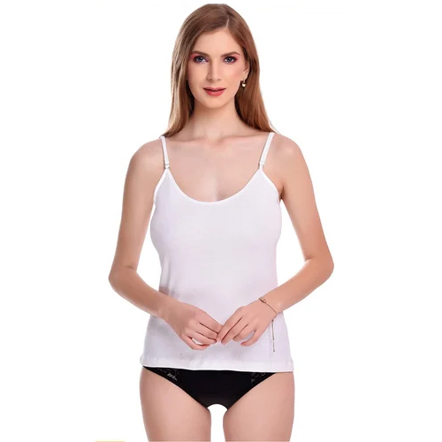 Womens Cotton Spandex Camisole - Color: Assorted (Black
