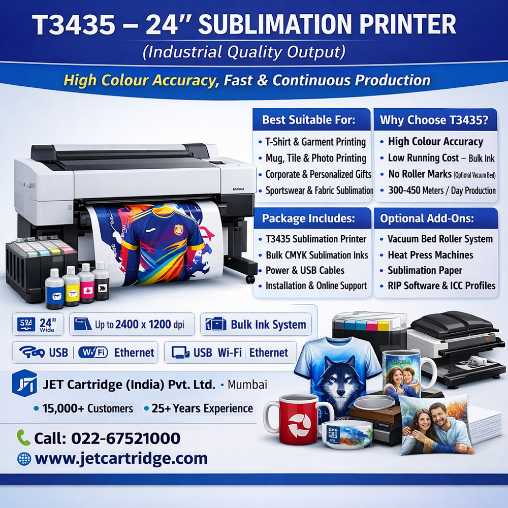 EPSON 24-Inch SureColor SC-T3435 Dye Sublimation Printer