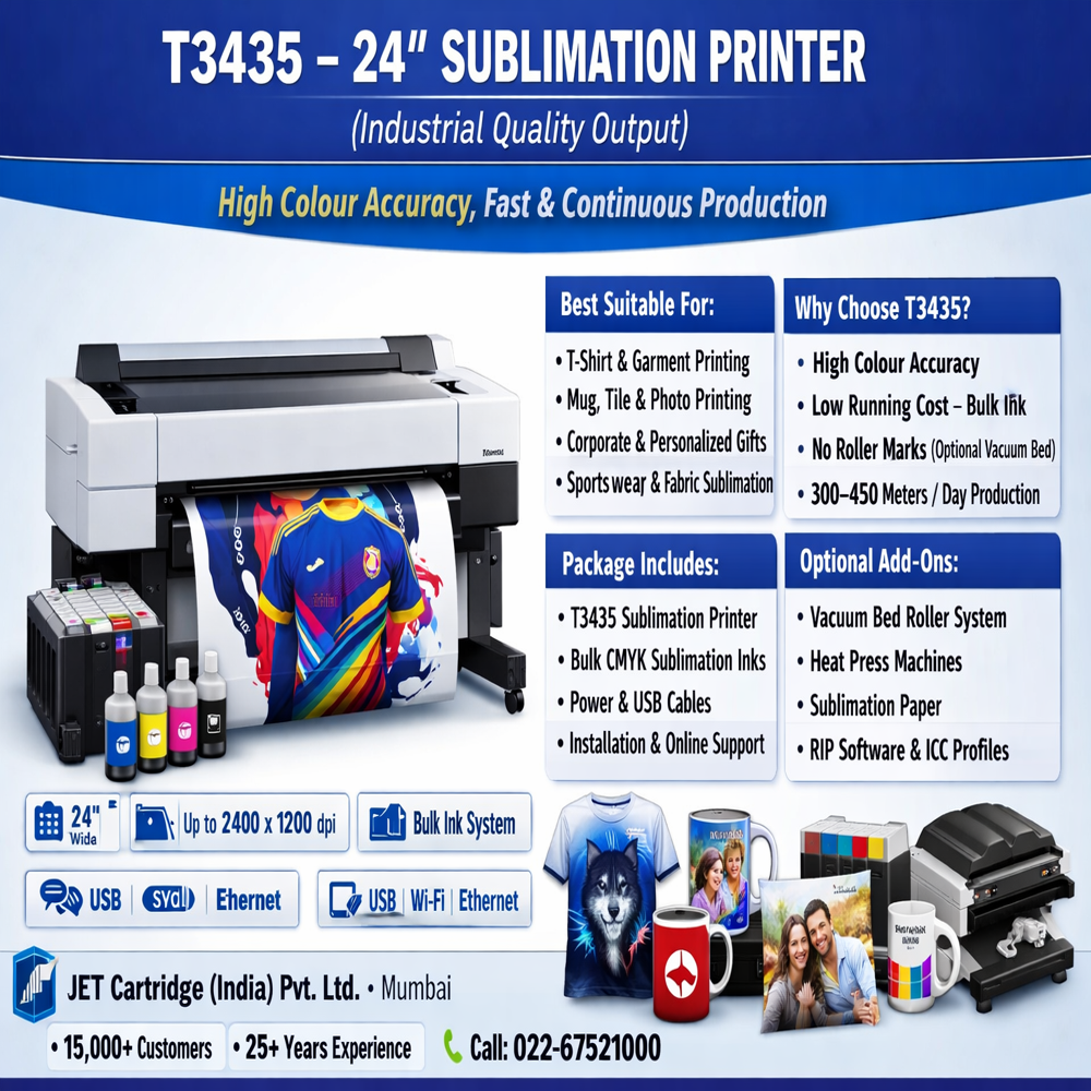 EPSON 24-Inch SureColor SC-T3435 Dye Sublimation Printer