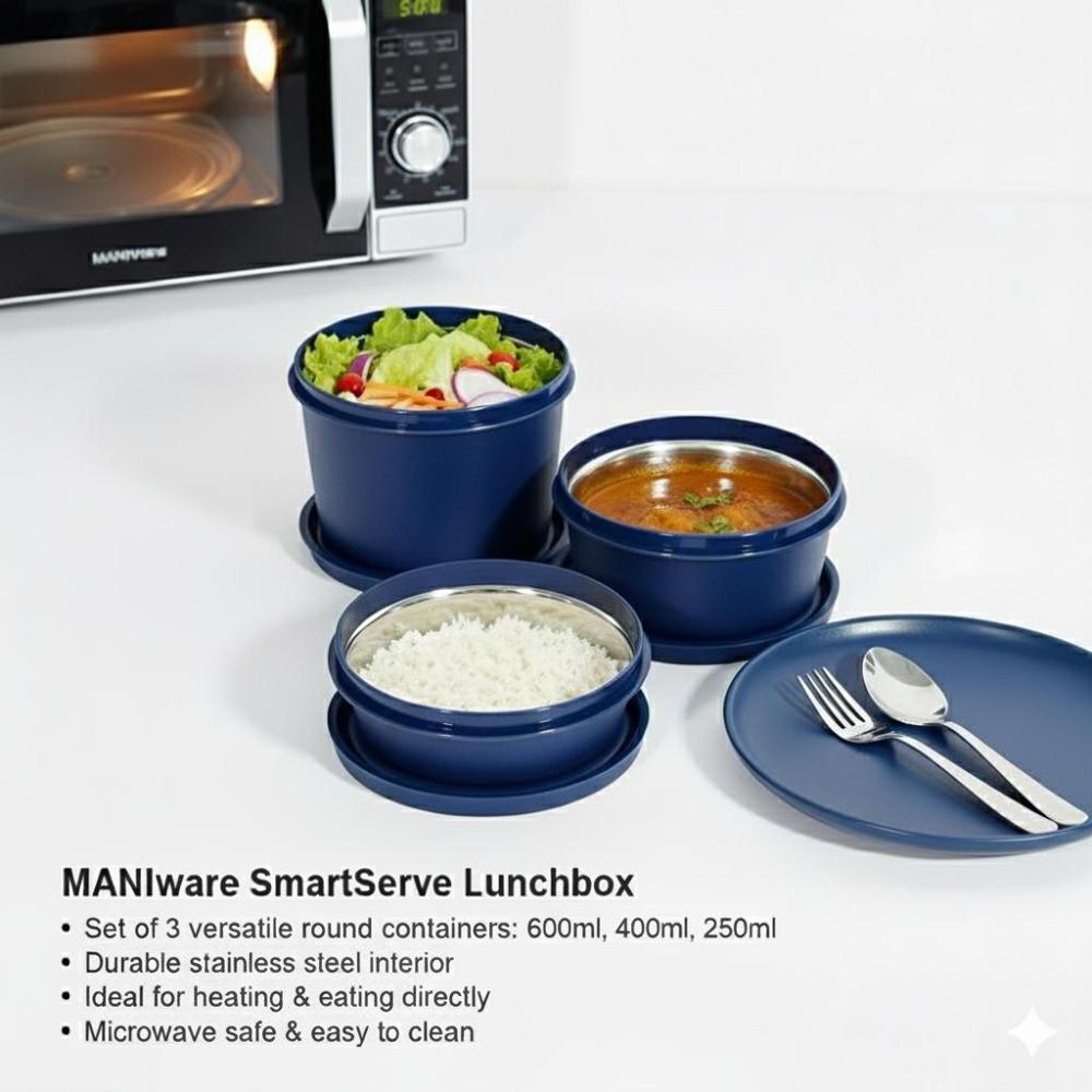 Smartserve Lunch Box With Insulated Bag