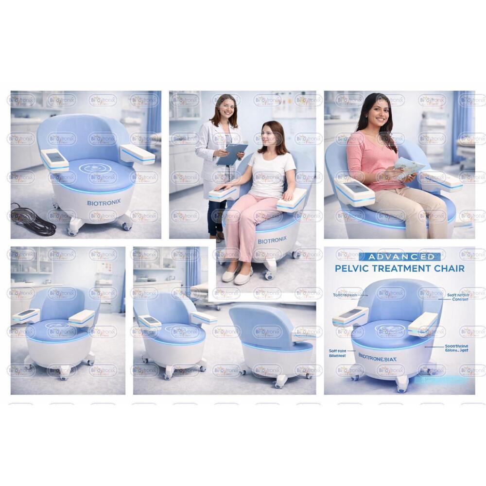 Medical Grade Pelvic Muscle Rehabilitation Chair for Physiotherapy Clinics