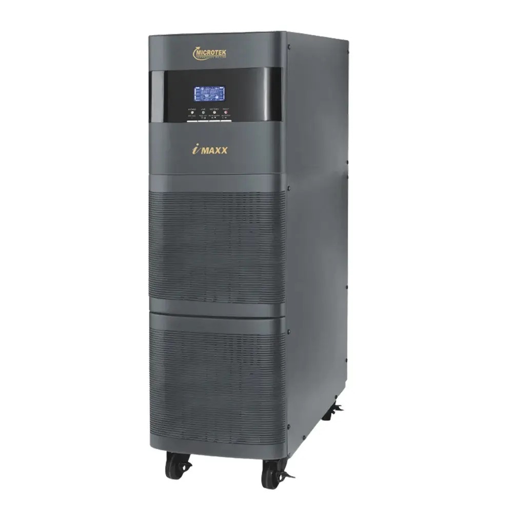 Microtek I Maxx Series 10.0 Kva Online Ups 16/18 Battery System With Isolation Transformer - Color: Black