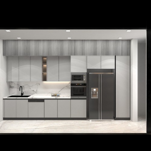 L Shape Modular Kitchen