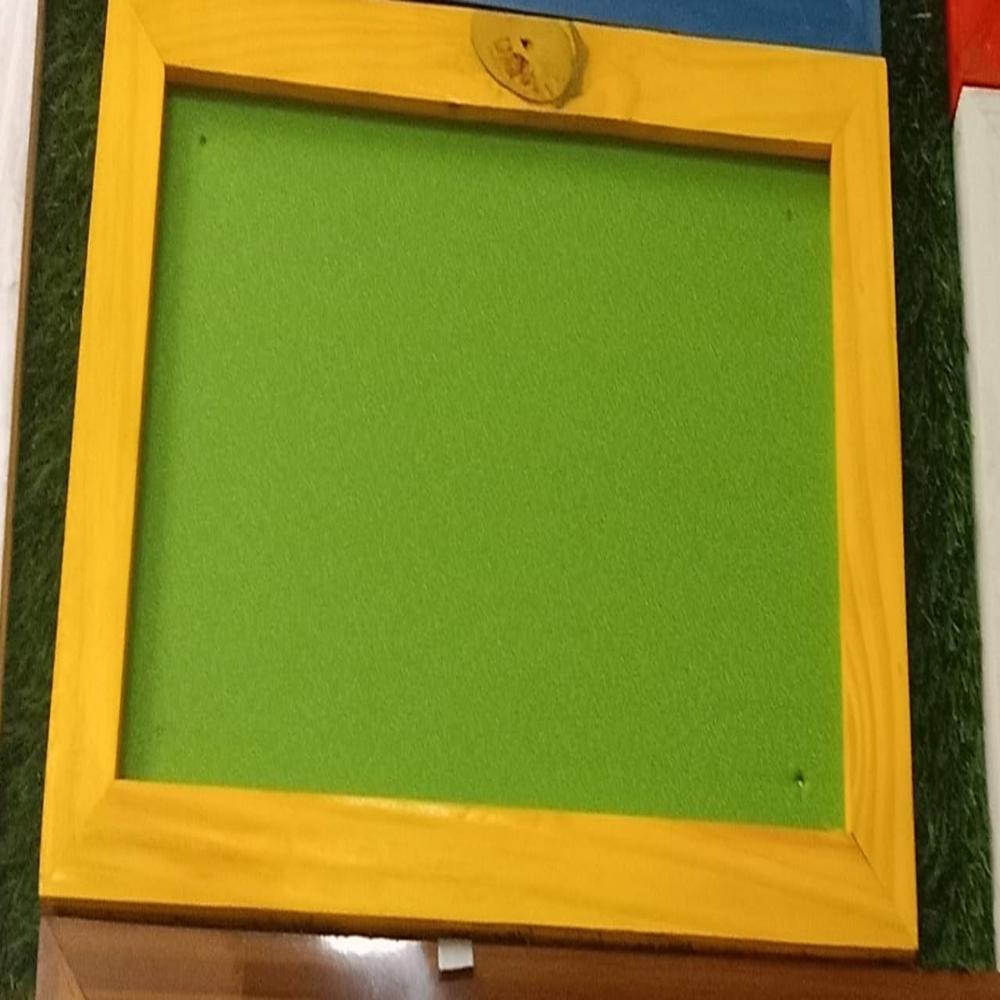 Wooden Frame Green Chalkboard