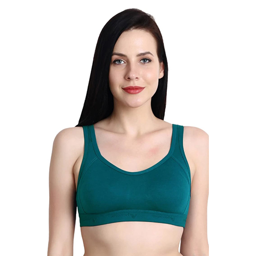 Ladies Green Bra