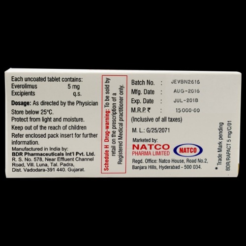 Rapact 5 mg Tablet