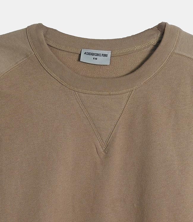 M11474 CUIDADO Mens French Terry Pullover