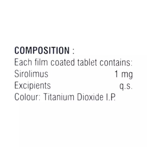 Rapasim 1 mg Tablet