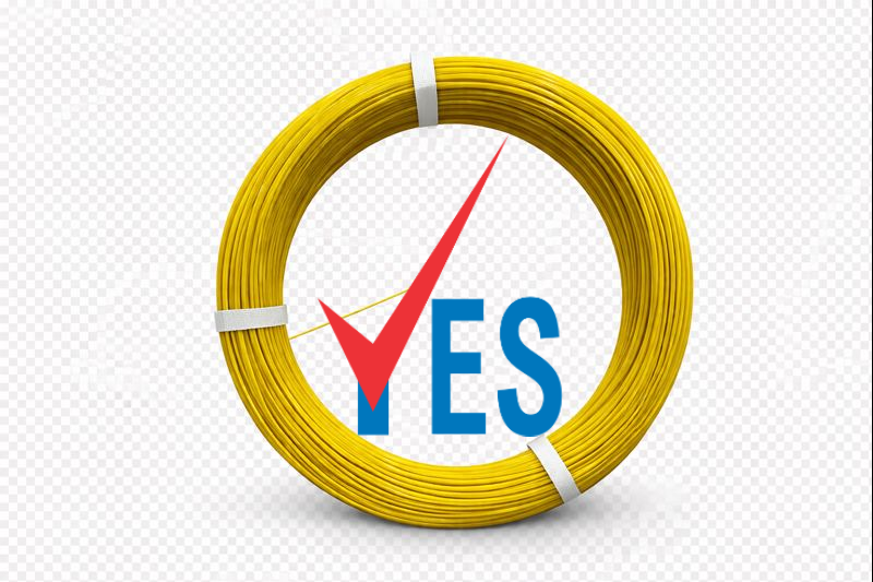 Yellow PET Agriculture Wire For Vegetable Farming