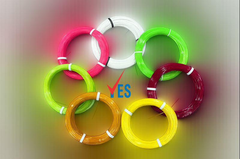 Yellow PET Agriculture Wire For Vegetable Farming