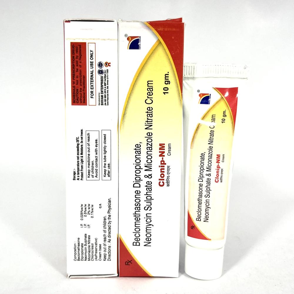 Clonip-nm Cream - Application: As Directed By Dermatologist
