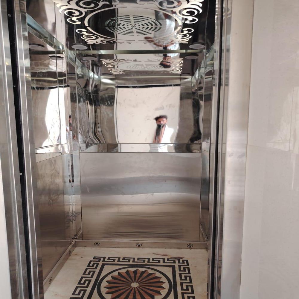 Passenger Lift Mrl  G+2 Gearless - Capacity: 408 Kg