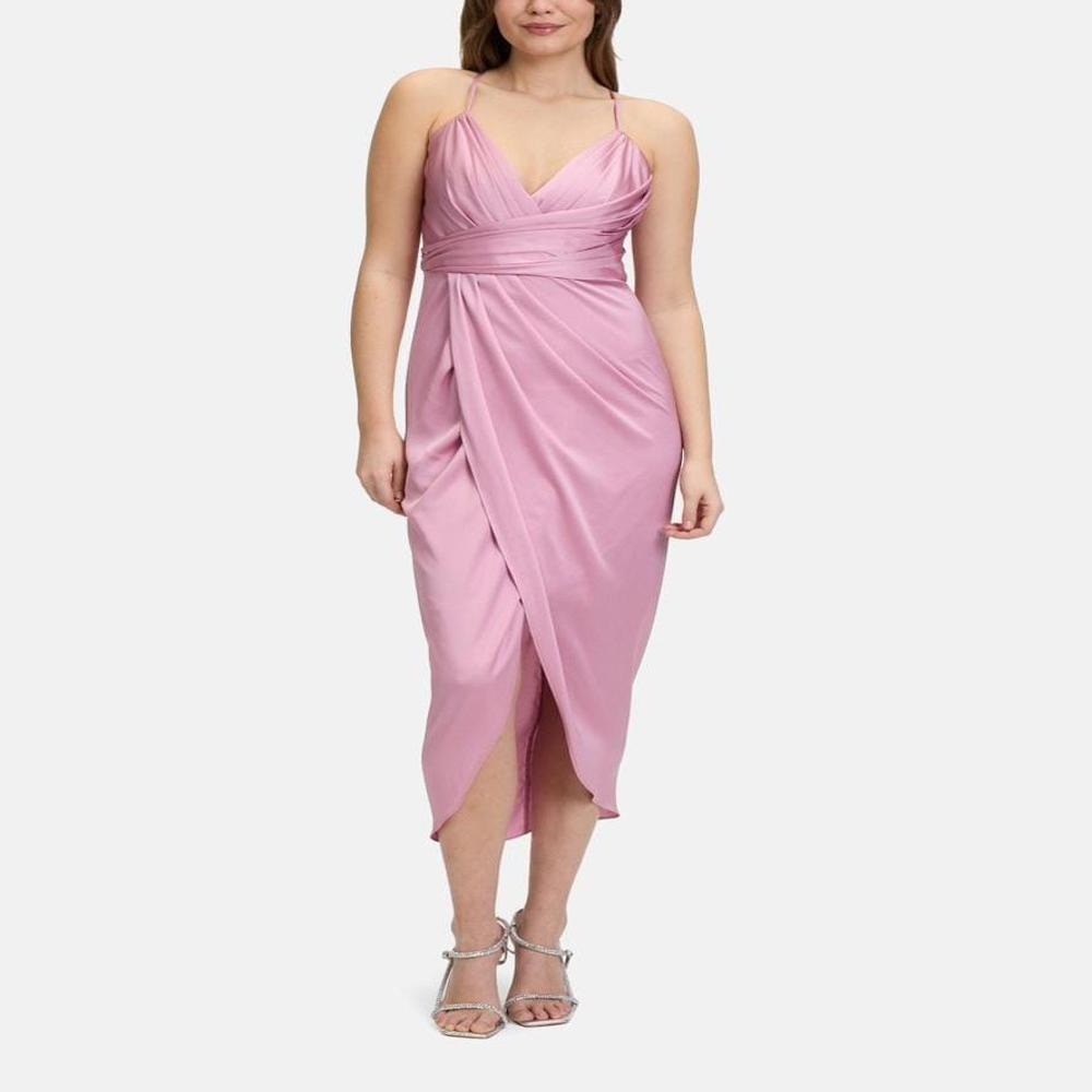 Womens Stylish Wrap Maxi Dress 