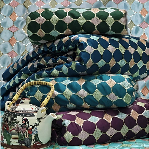 Satin Position Print Fabric