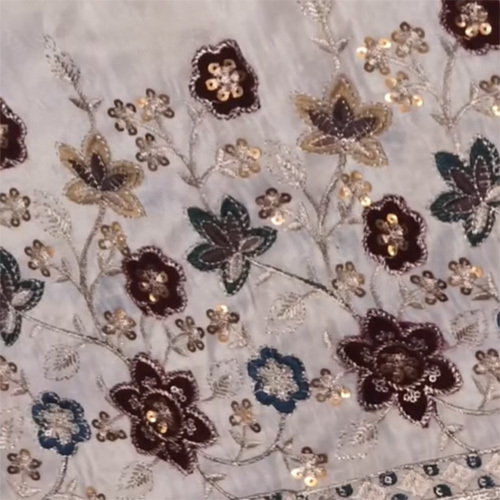 Viscose Cosmos Velvet Daman Fabric