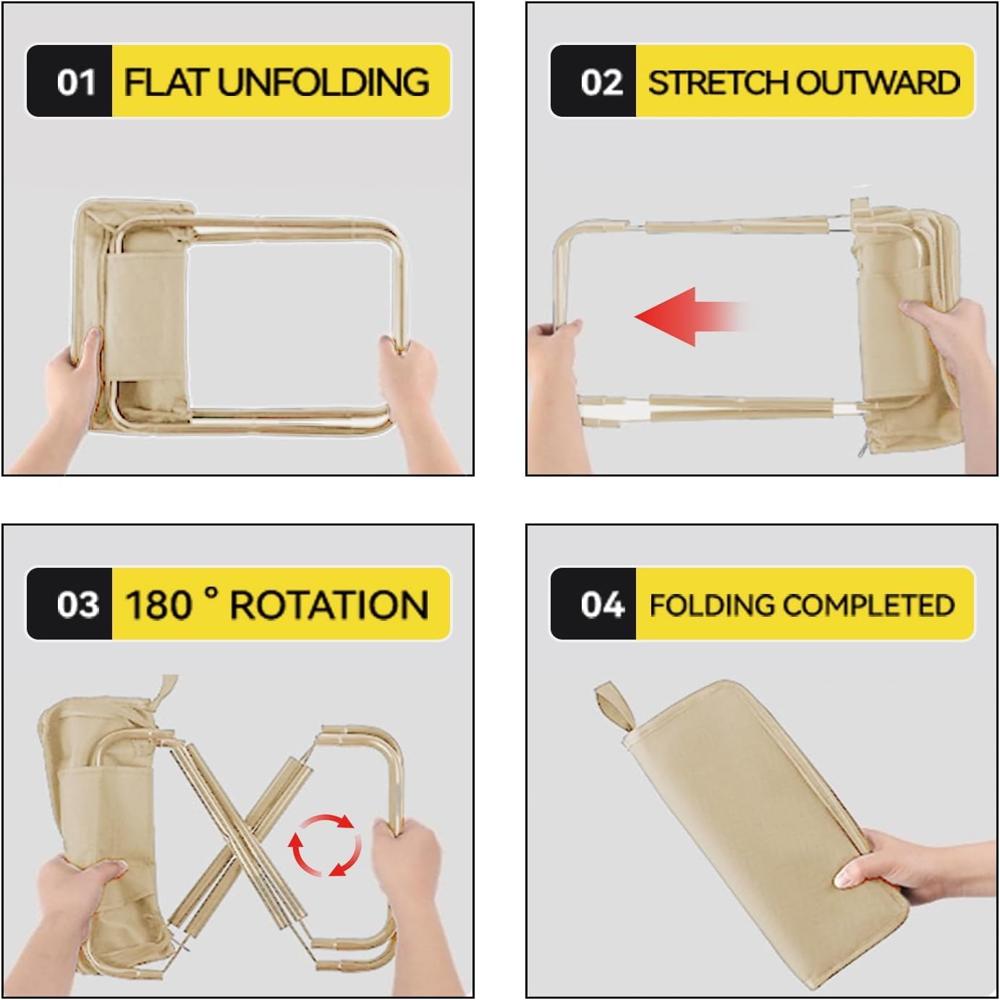Handbag Folding Stool