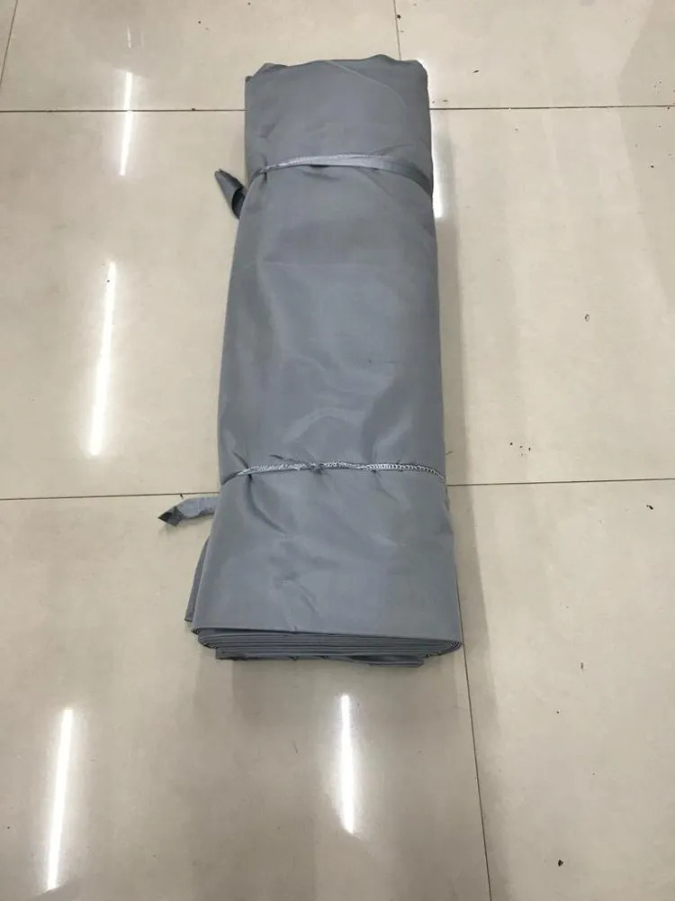 Grey Polyester Curtain Fabric