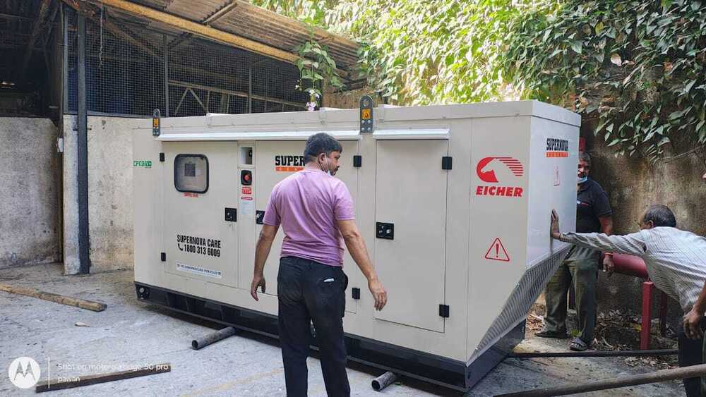 Diesel Generators Loading And Unloading