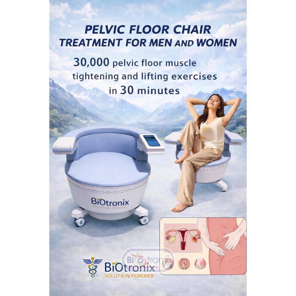 Professional Pelvic Muscle Strength Training Chair for Clinical Settings