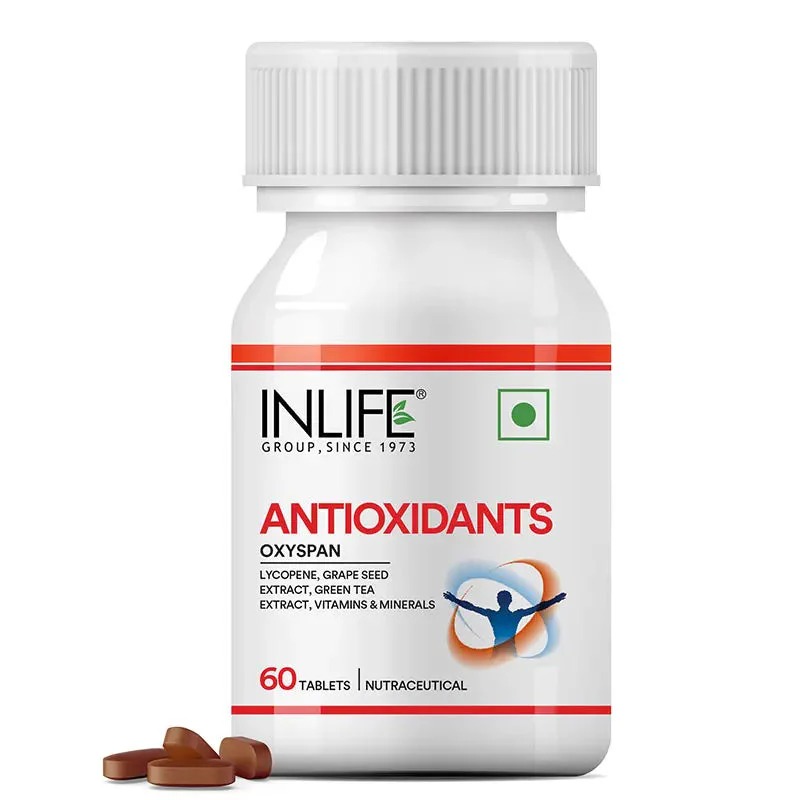 Inlife Antioxidants Supplement 60 Tablets