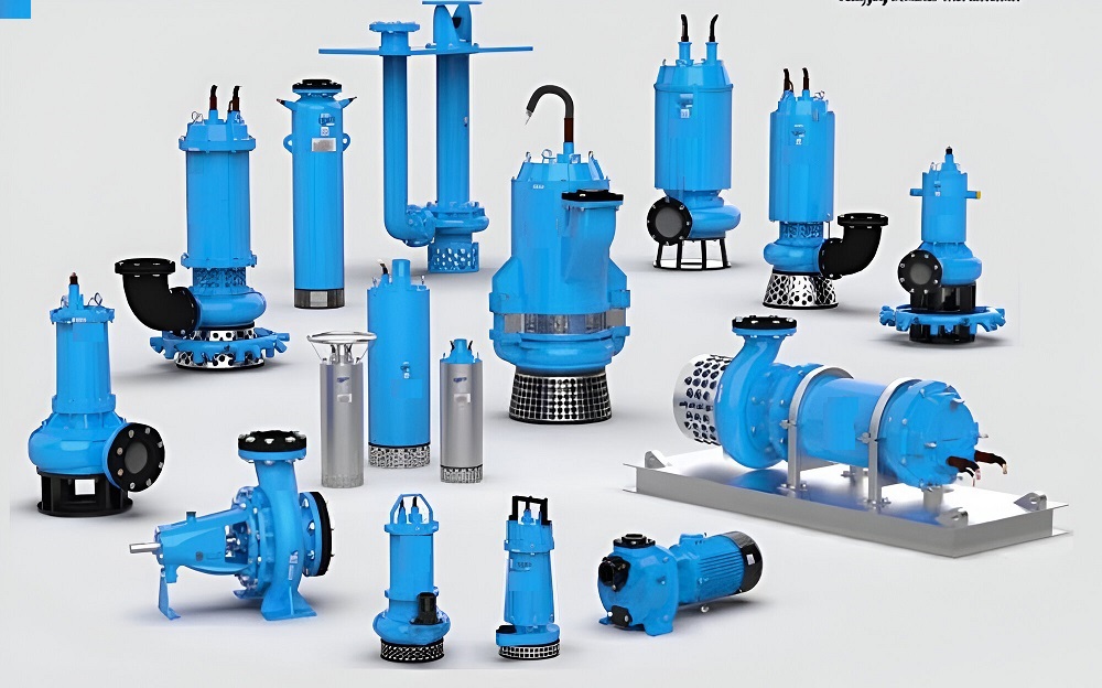 Mud Pump For Pilling - Color: Blue