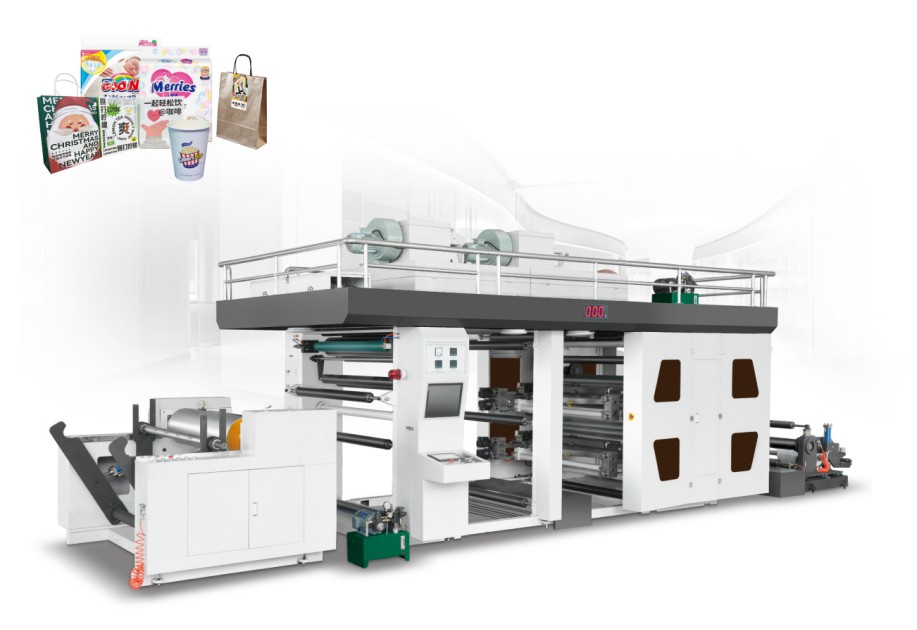 YTC SERIES CI Type Flexographic Printing Machine