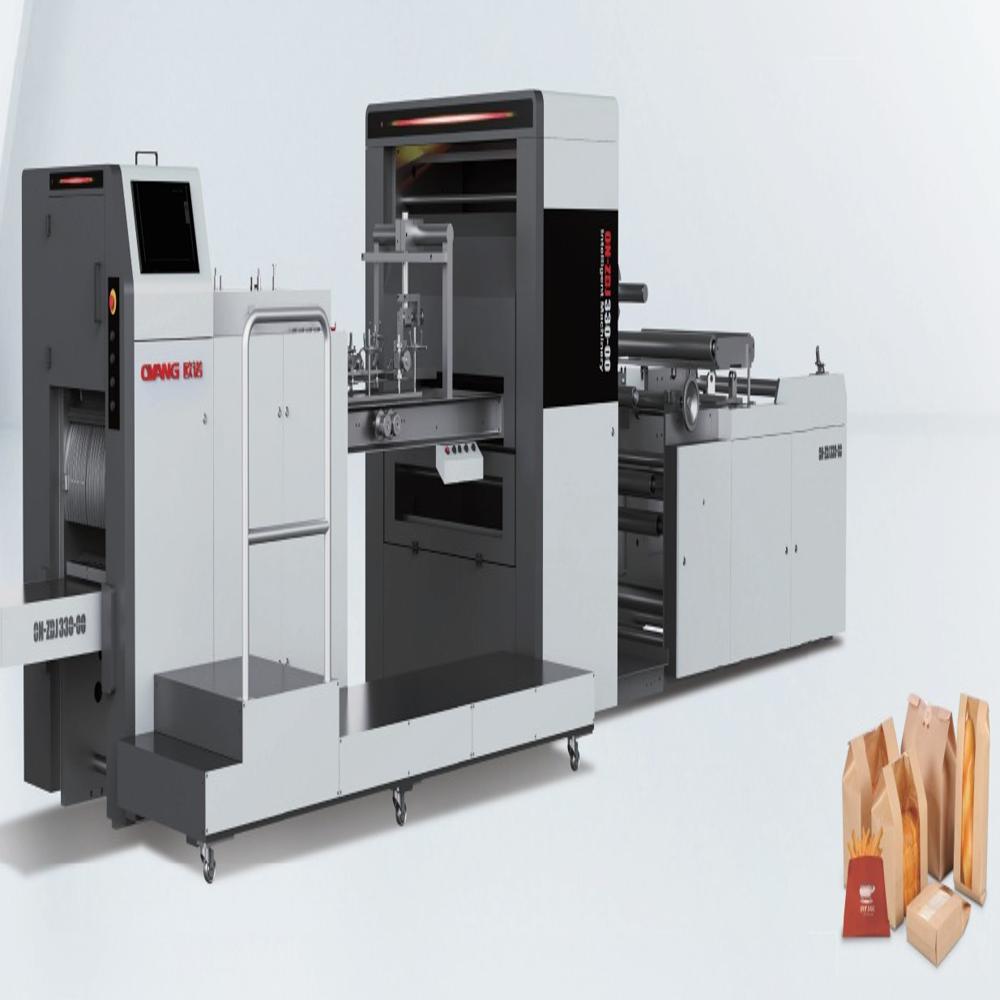Roll-fed Sharp Bottom Paper Bag Machine (V-Bottom)