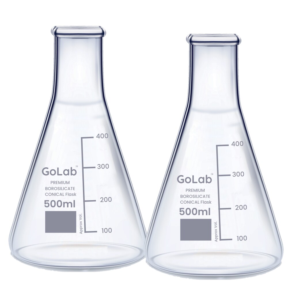 250ml Conical Flask Glass - Speed Range: No