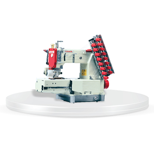 Lk-4406-04408 6-8 Needle Cylinder Bed Chain Stitch Multi Needle Sewing Machine - Color: Different Available