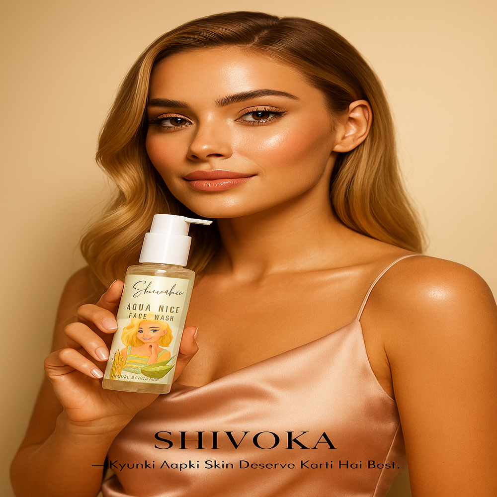 100ml Shivoka' Aqua Rice Face Wash