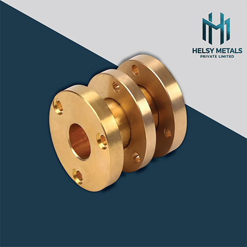H-B955 CNC Machined Brass Flange - Precision Brass Pipe Fitting
