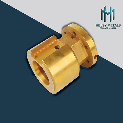 H-B956 CNC Machined Brass Flange Bushing - Precision Brass Sleeve Bearing