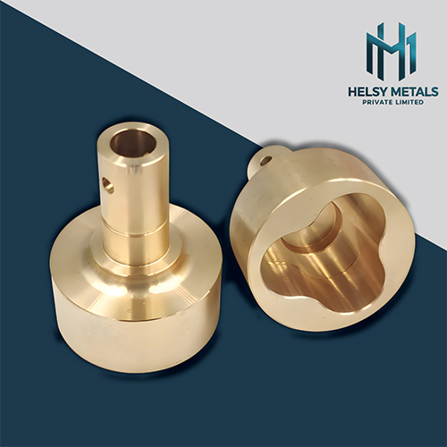 H-B963 Precision Machined Brass Coupling - Custom Brass Bushing Component