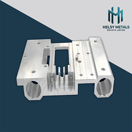 H-A985 VMC Machined Aluminum Mounting Block