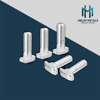 H-a997 Custom Vmc Machined T-bolts - Precision Industrial Fasteners - Color: Sliver
