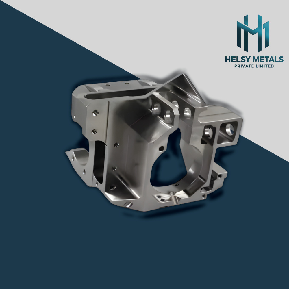 H-V808 Precision VMC Machined Aluminum Housing  High-Strength Industrial Machine Component
