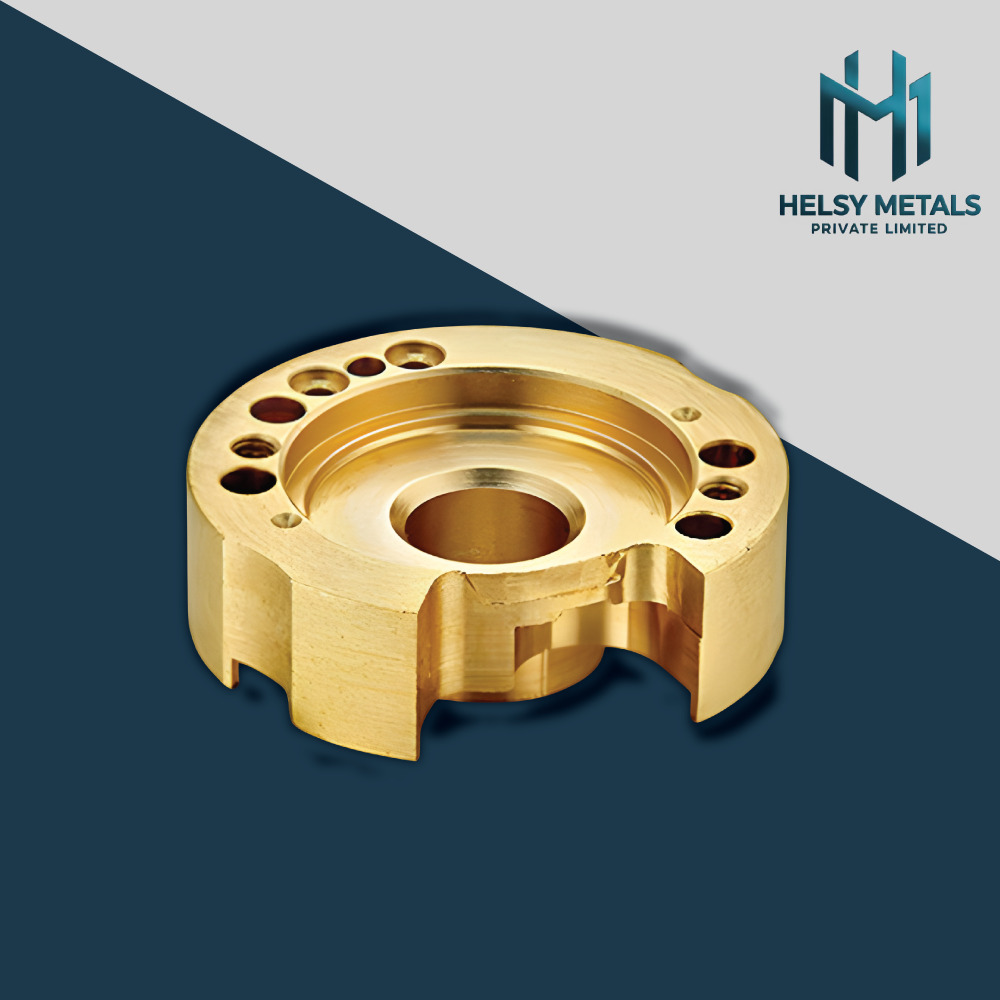 H-V818 High-Precision VMC Machined Brass Component
