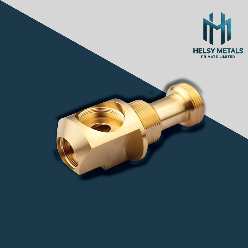 H-V824 Precision Brass T-Type Threaded Connector