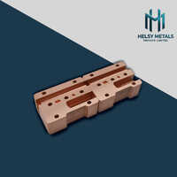 H-v826 High-precision Vmc Machined Copper Busbar Connector Block