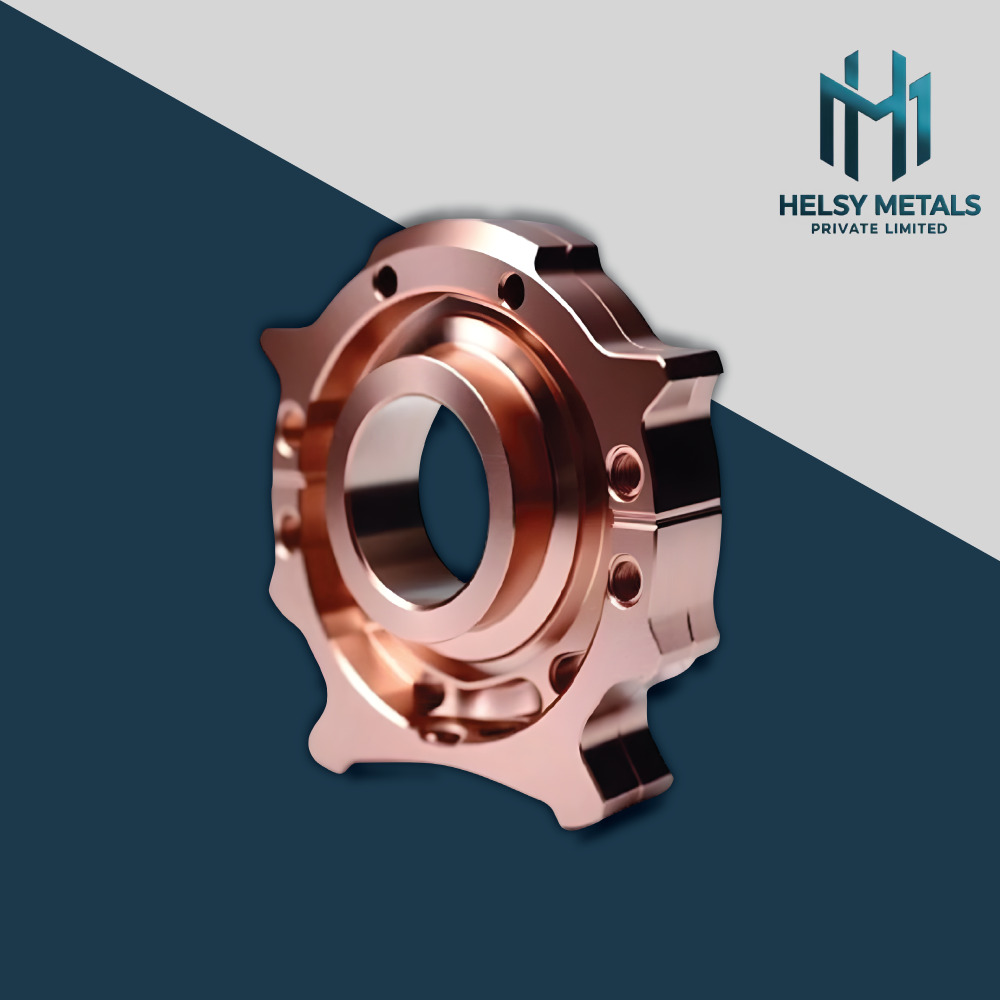H-V831 High-Precision CNC Machined Copper Alloy Bearing Housing