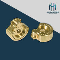 H-v832 High-precision Cnc Machined Brass Rotary Housing  Valve Cover Component