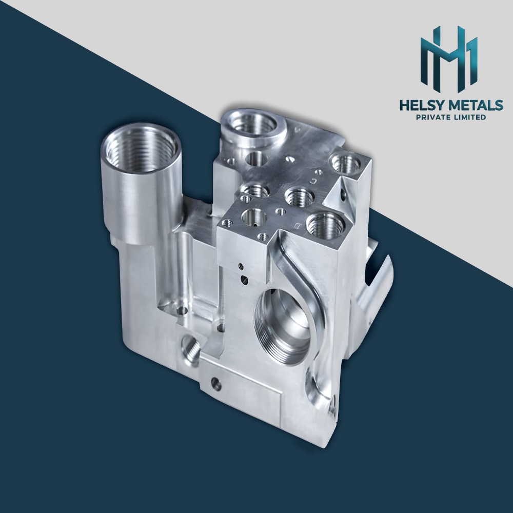 H-V835 Custom Precision CNC Machined Aluminum Block